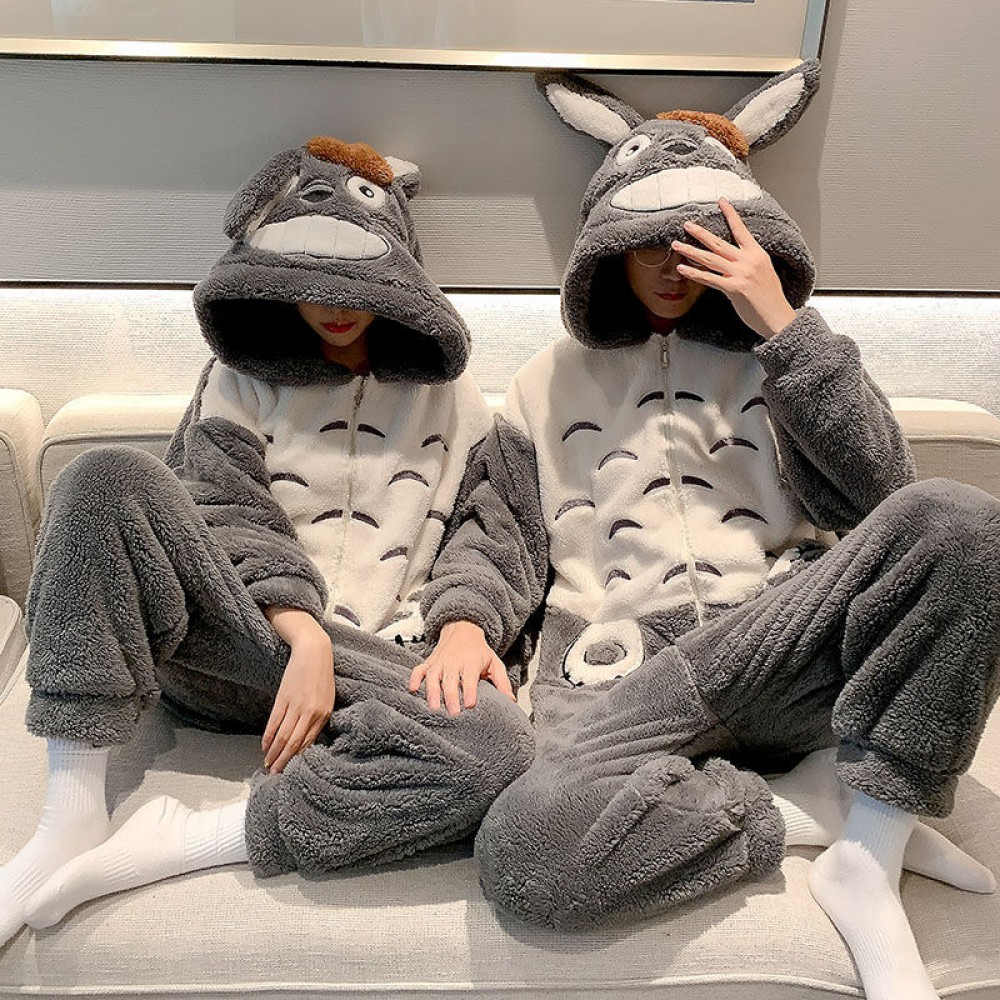 Totoro Onesie Matching Pajamas For Couples Christmas Pjs