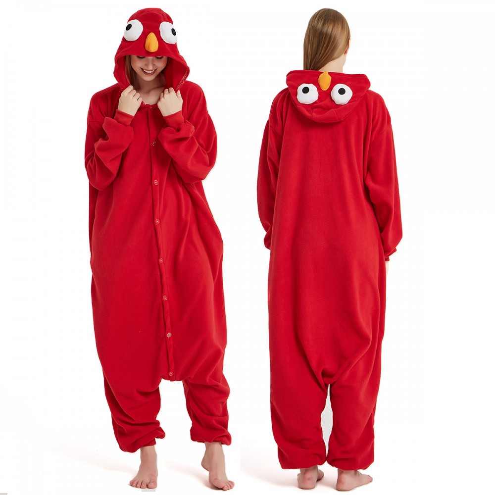 Elmo Sesame Street Onesie Pajamas for Adult & Teens Animal Onesies