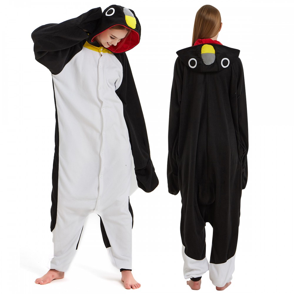 Penguin Onesie Pajamas for Adult & Teens Animal Onesies