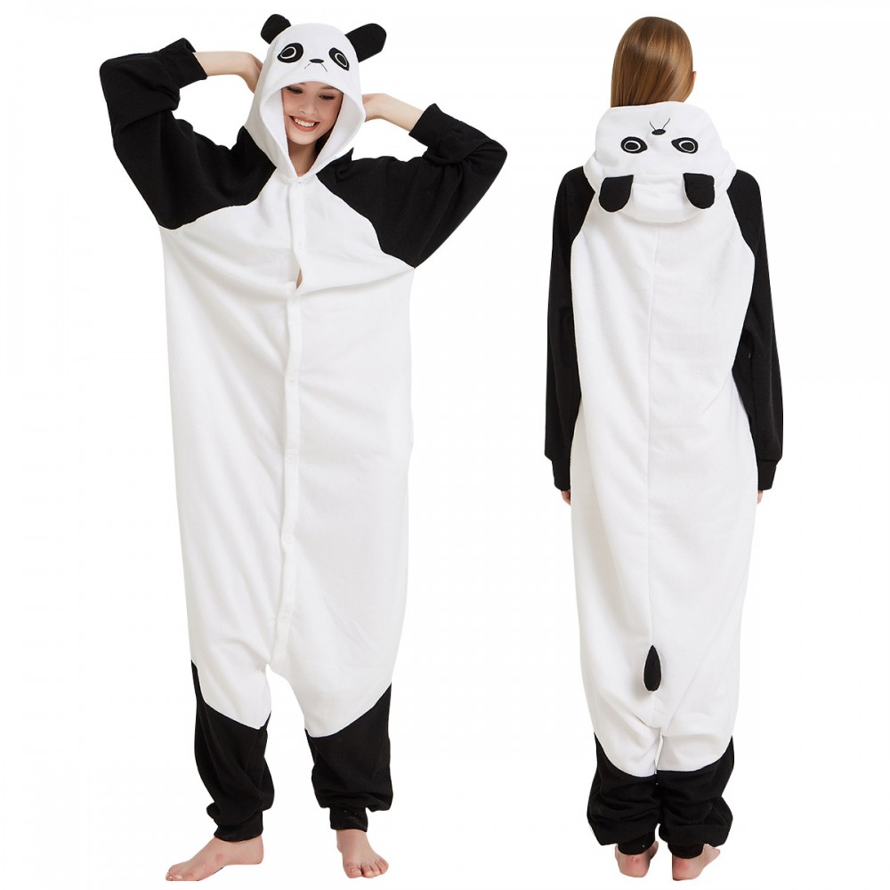 Kung Fu Panda Onesie Pajamas for Adult & Teens Animal Onesies