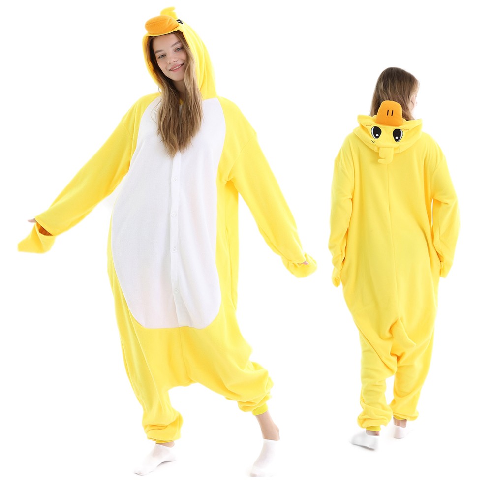 Duck Onesie Pajamas for Adult & Teens Animal Onesies