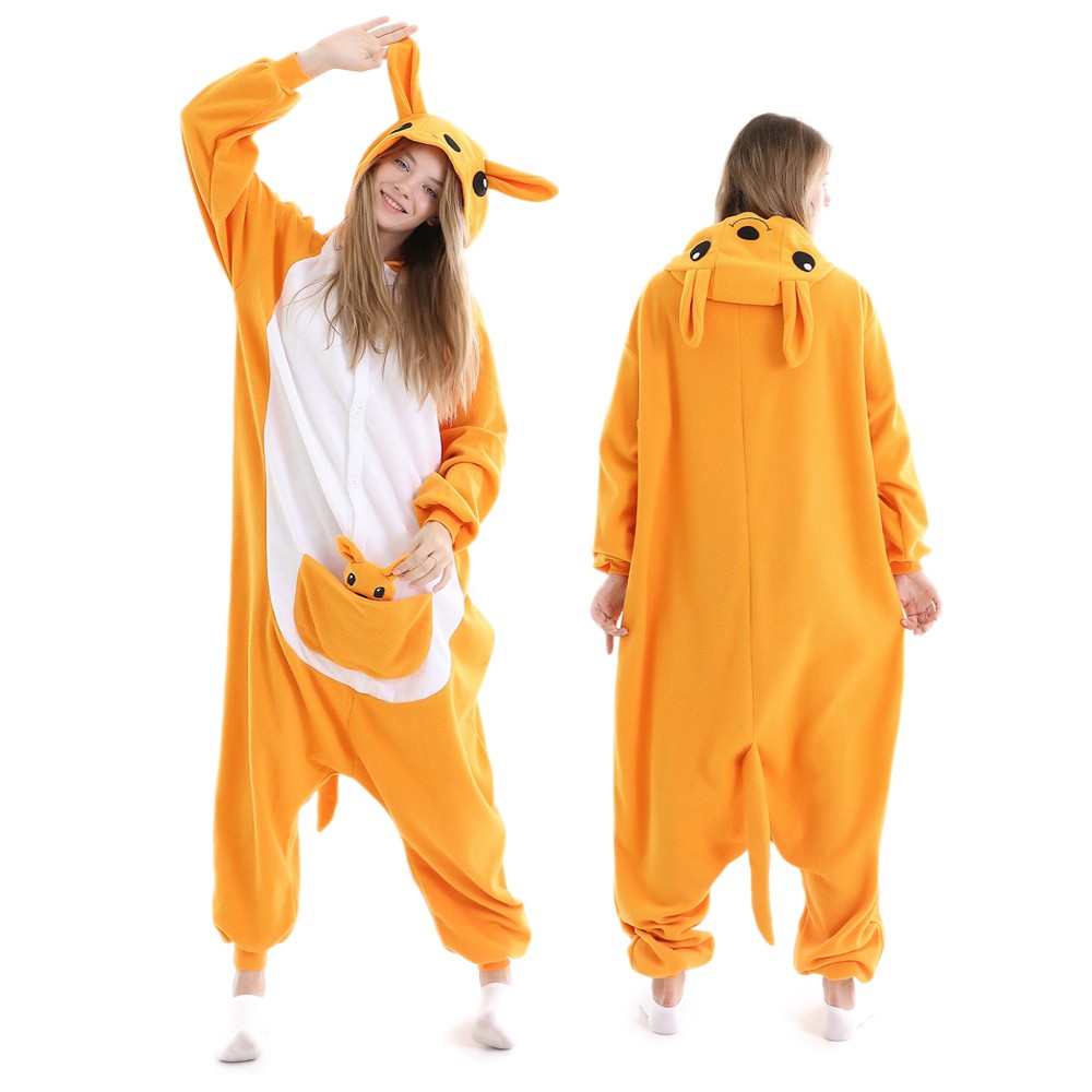 Kangaroo Onesie Pajamas Animal Onesies for Adult & Teens