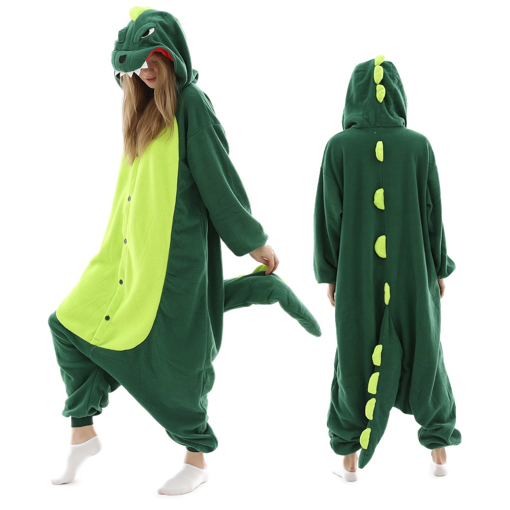 Dinosaur Onesie Pajamas for Adult & Teens Animal Onesies