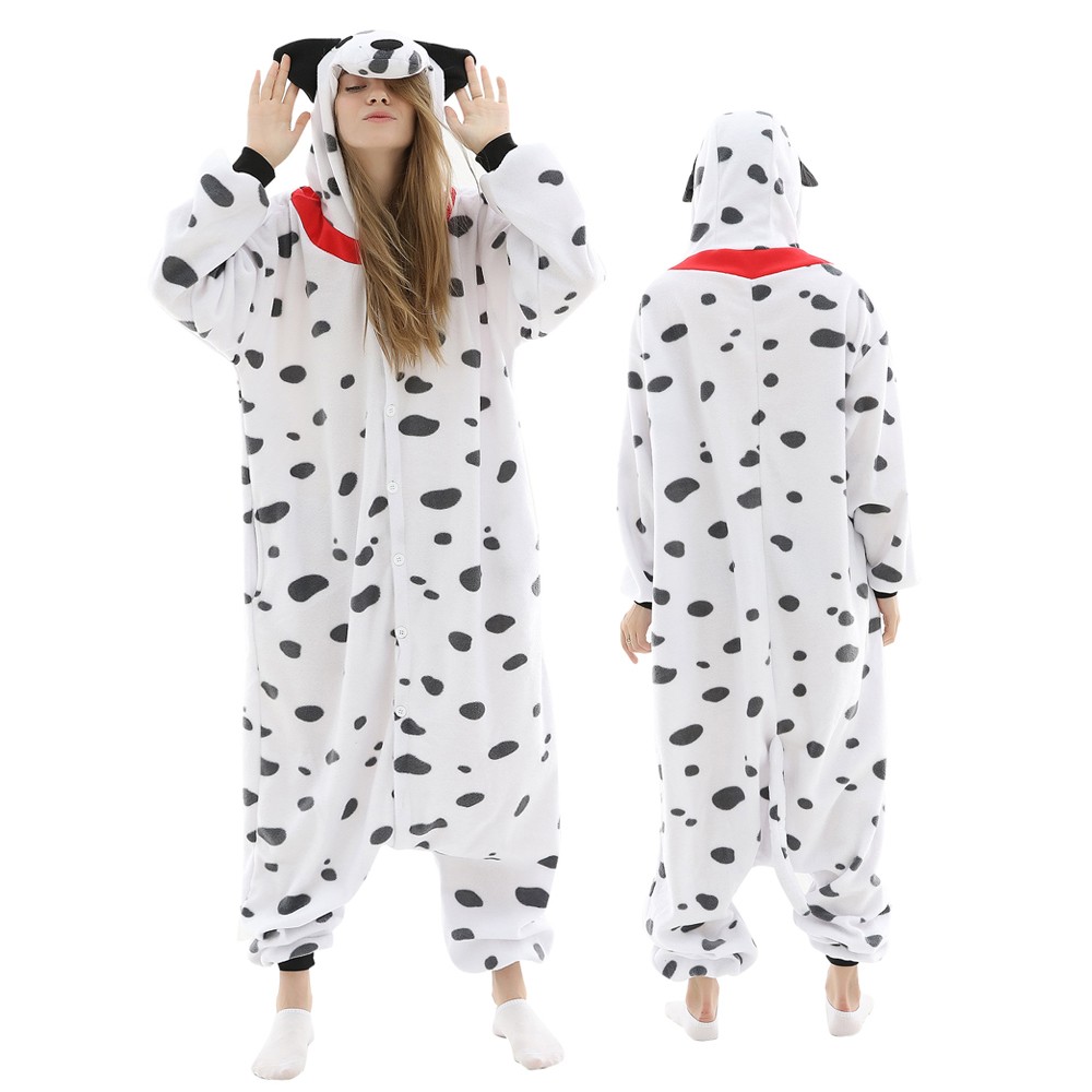 Dalmatian Onesie Pajamas for Adult & Teens Animal Onesies