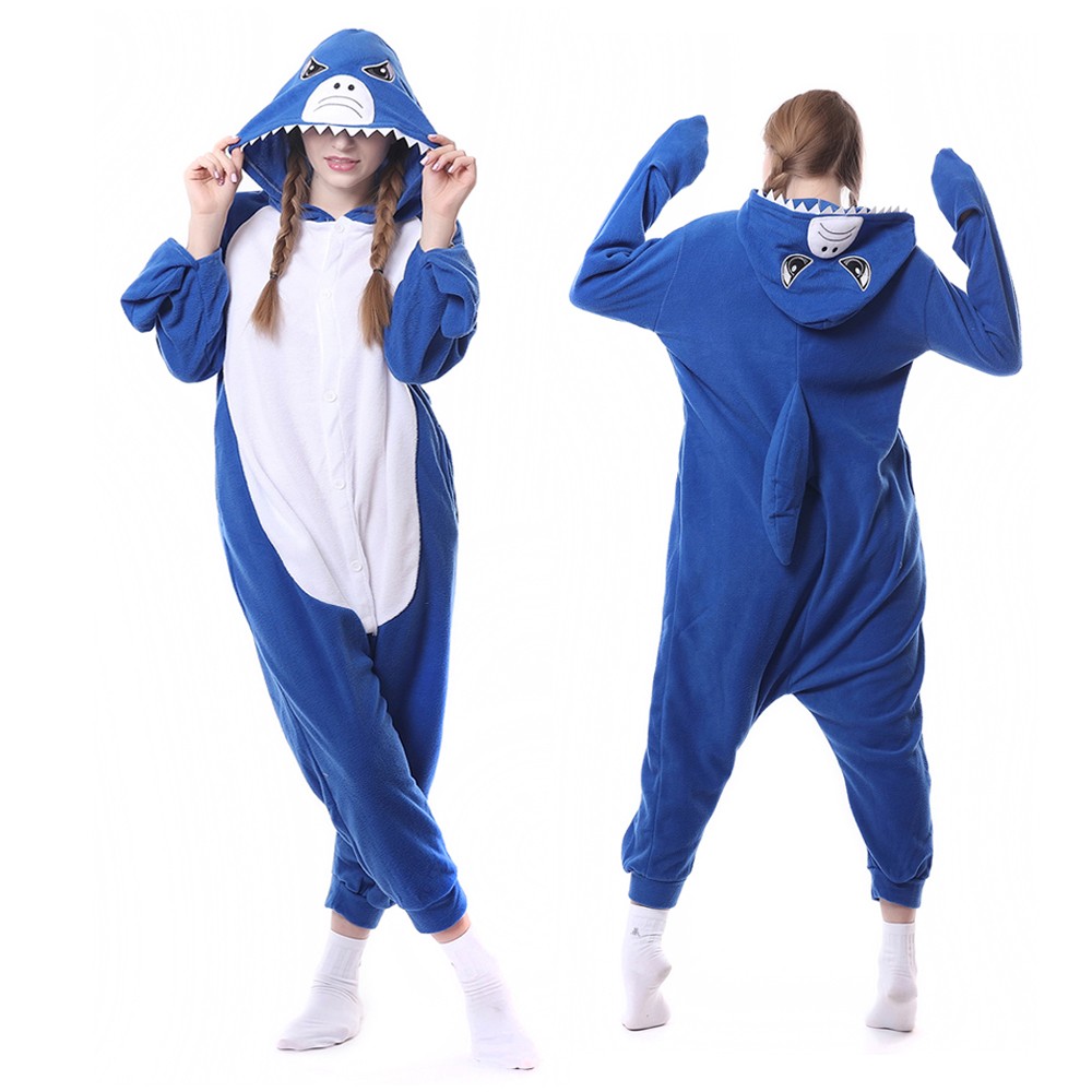 Shark Onesie Pajamas Animal Onesies for Adult & Teens