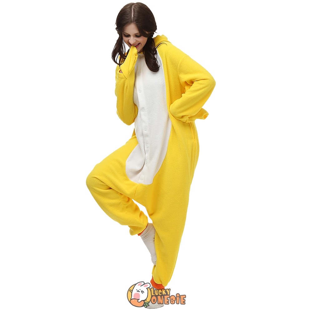 Duck Onesie Pajamas Animal Onesies for Adult & Teens - Luckyonesie.com