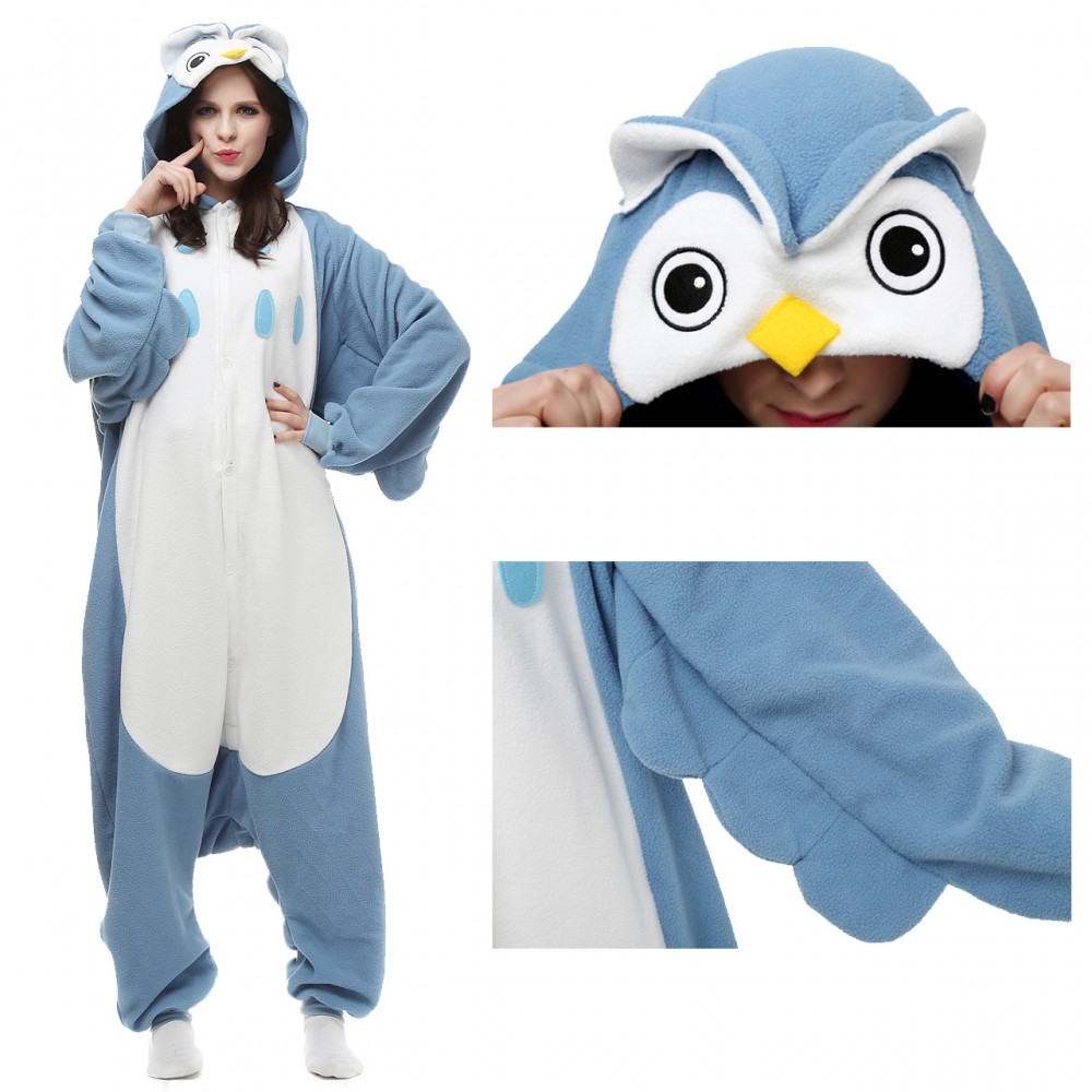 Owl Onesie Pajamas Animal Onesies for Adult & Teens