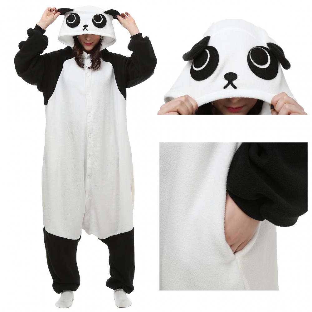 Kungfu Panda Onesie Pajamas Animal Onesies for Adult & Teens