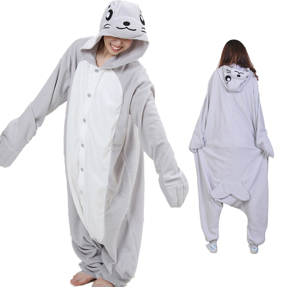 Seal Onesie Pajamas Animal Onesies for Adult & Teens