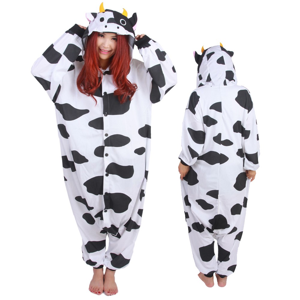 Cow Onesie Pajamas Animal Onesies for Adult & Teens