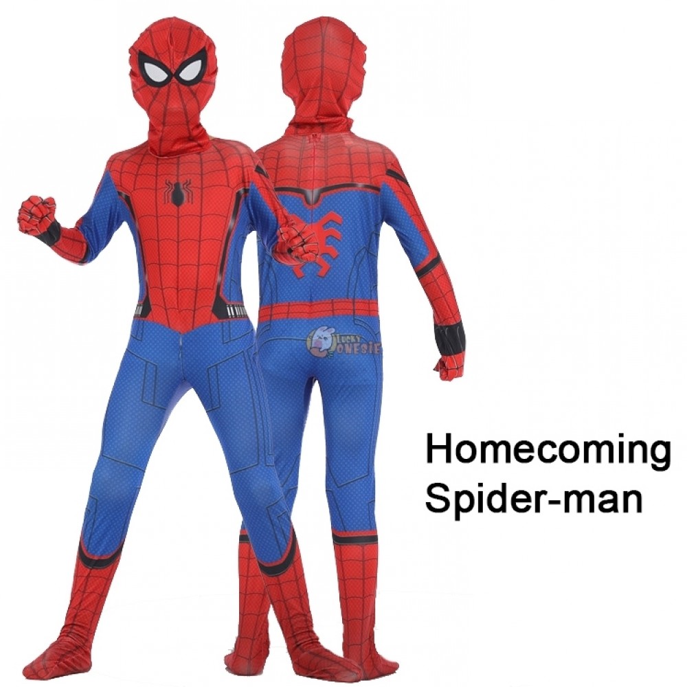 Spiderman Costume for Kids Iron & Far From Home & Black & Classic