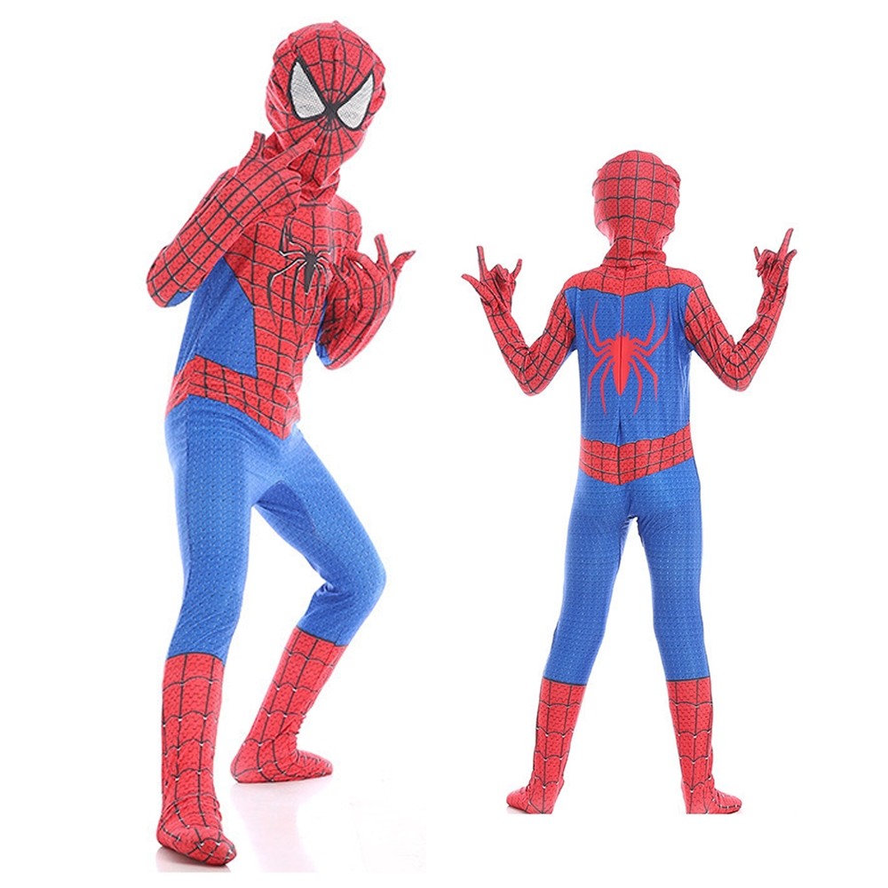 Boys Amazing Spider Man Suit Spiderman Costume for Kids Spider Man Ps4 Classic Suit