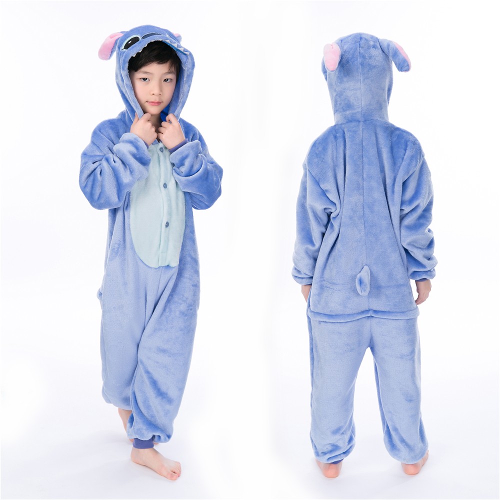 Stitch Onesie Pajamas for Kids Animal Onesies