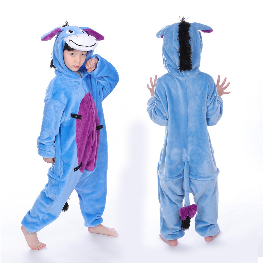 Eeyore Onesie Pajamas for Kids Animal Onesies