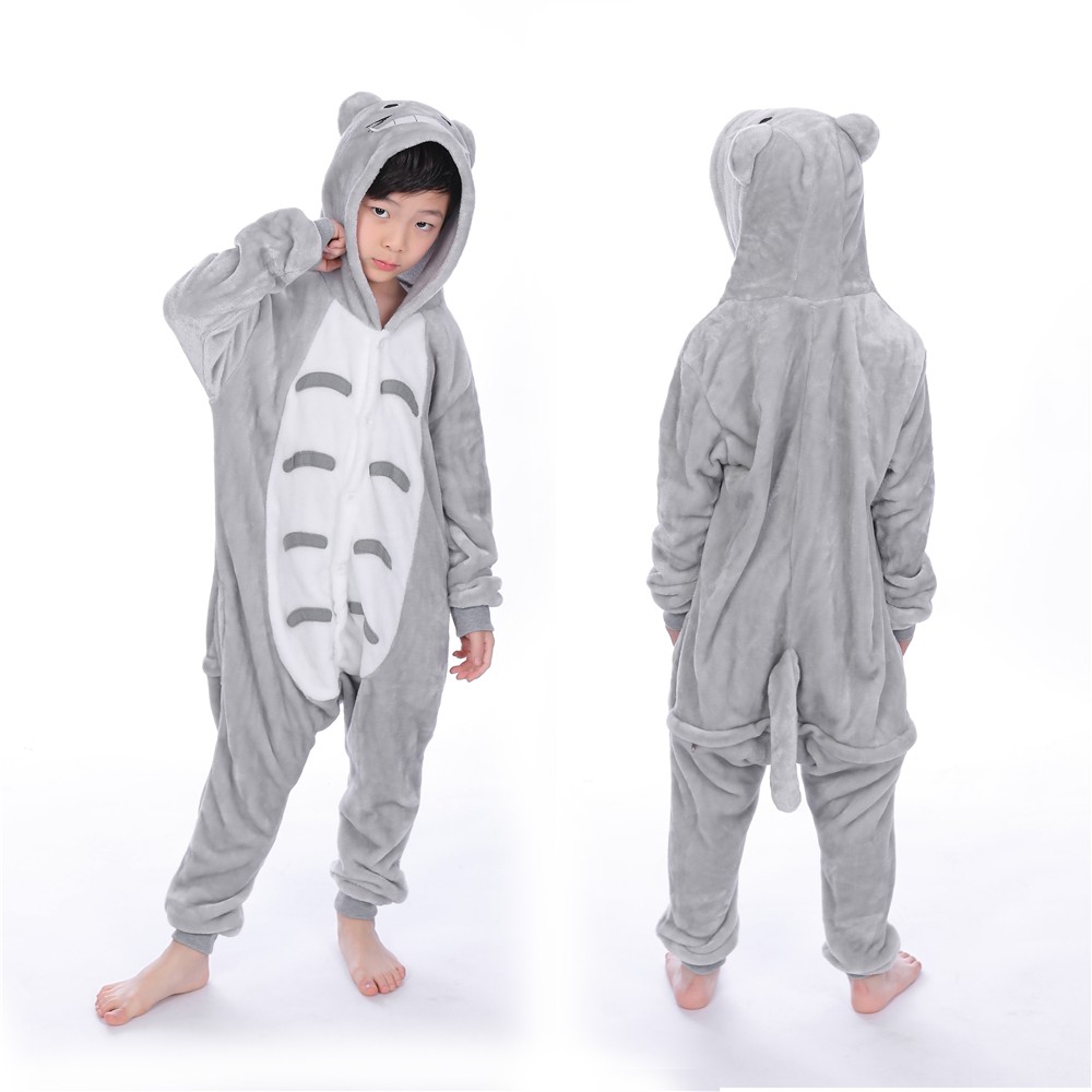 Totoroo Onesie Pajamas for Kids & Toddler Animal Onesies Costume
