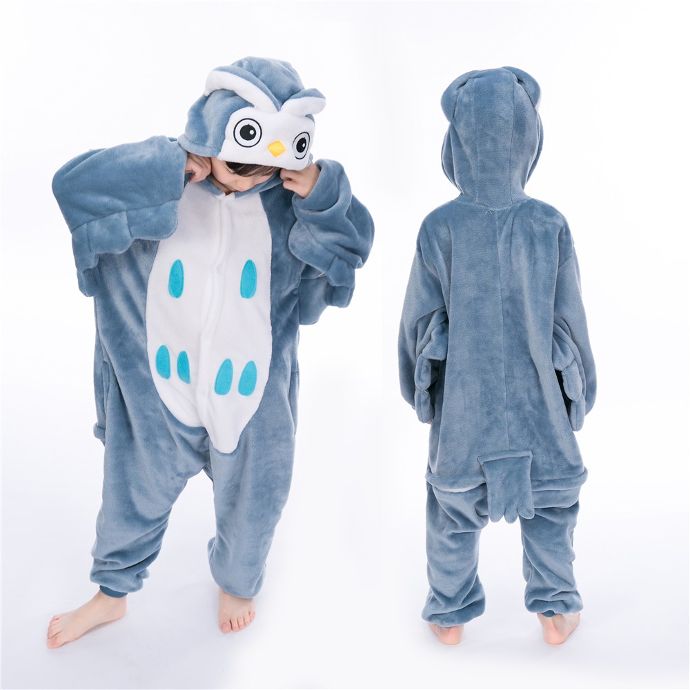 Owl Onesie Pajamas for Kids Animal Onesies