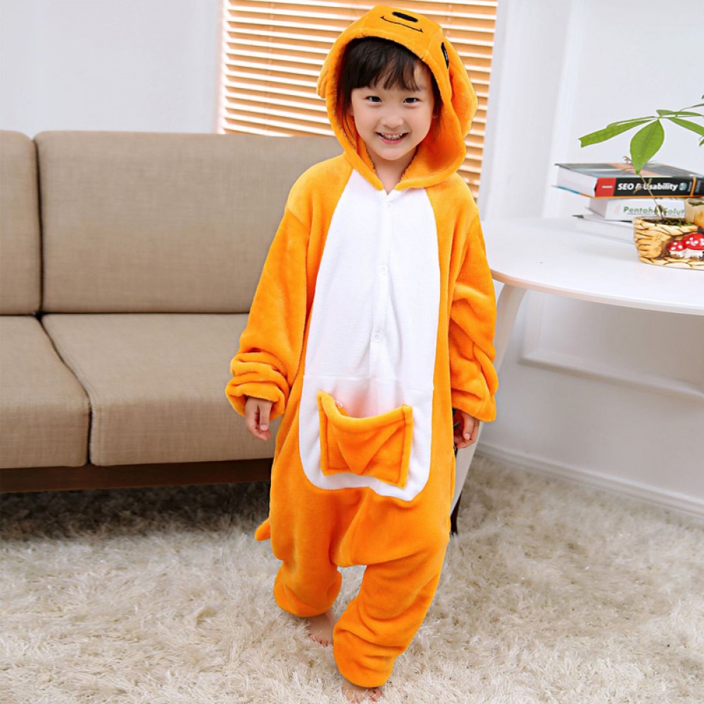 Kangaroo Onesie Pajamas for Kids & Toddler Animal Onesies Costume