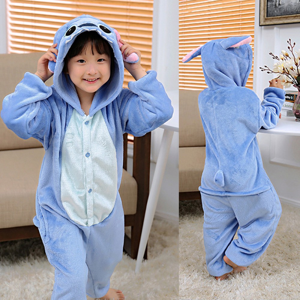 Lilo & Stitch Onesie Pajamas for Kids & Toddler Animal Onesies Costume